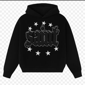 The Black Satits Star Hoodie for Kids